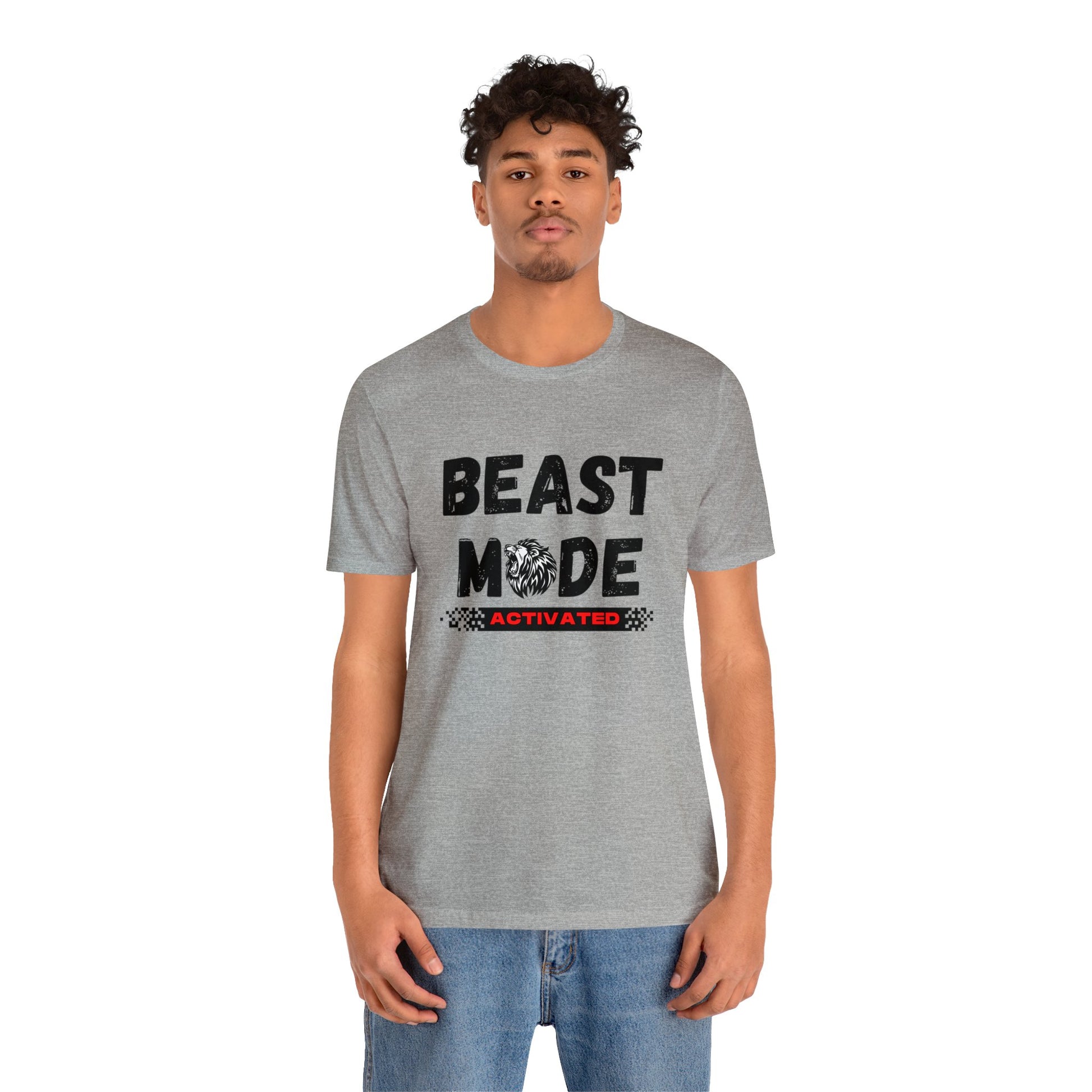 Beast Mode Unisex Jersey Short Sleeve Tee - TX Threads & Crafts