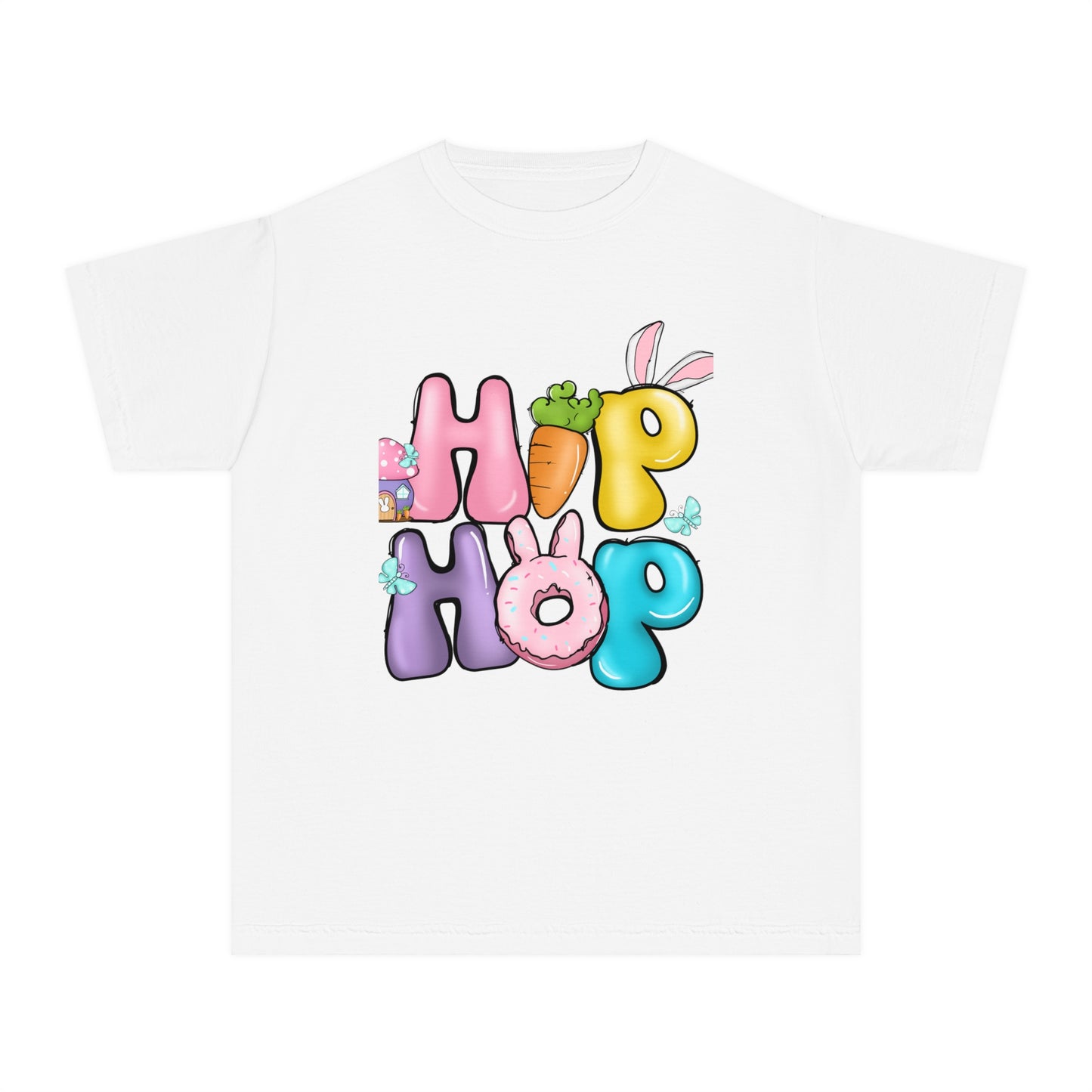 Hip Hop - Youth Midweight Tee - TX Threads & Crafts