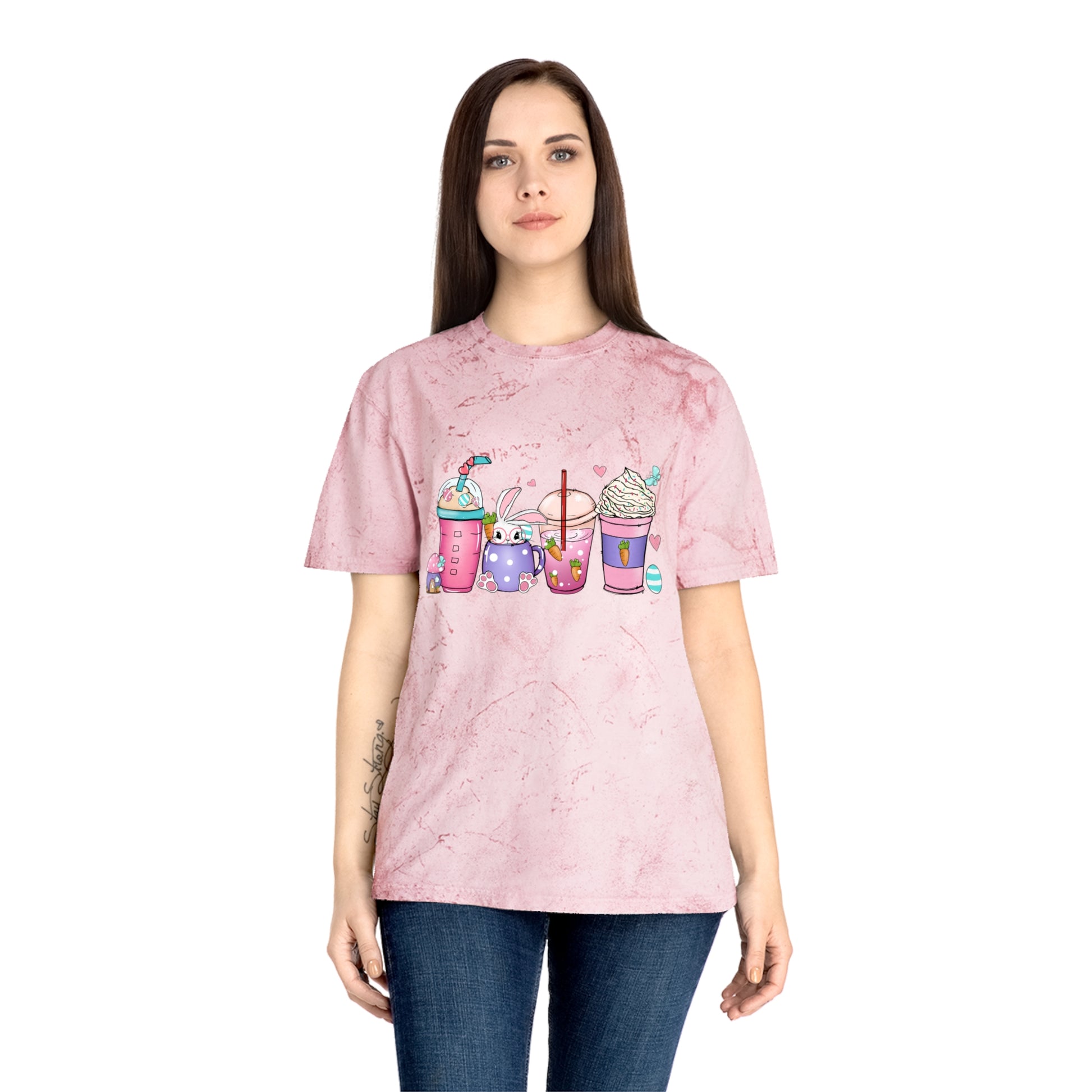 Easter Coffee Unisex Color Blast T-Shirt - TX Threads & Crafts