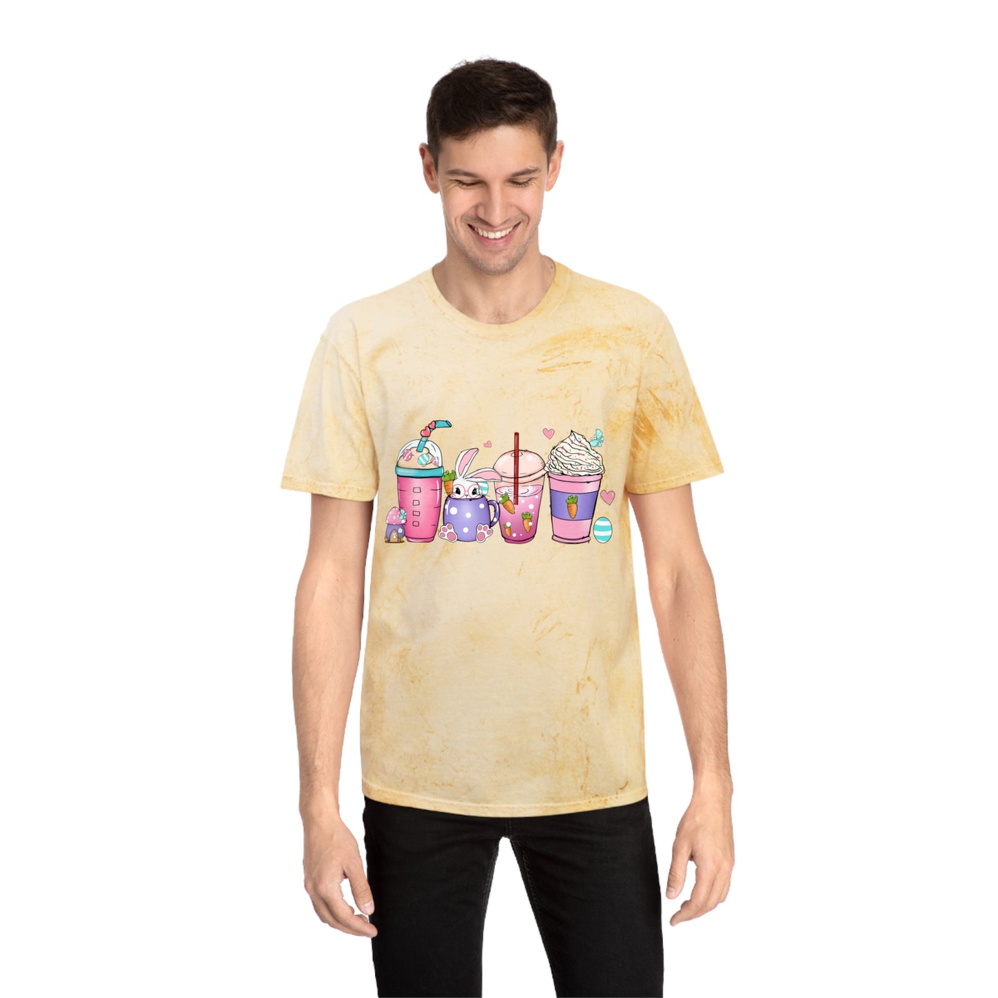 Easter Coffee Unisex Color Blast T-Shirt - TX Threads & Crafts