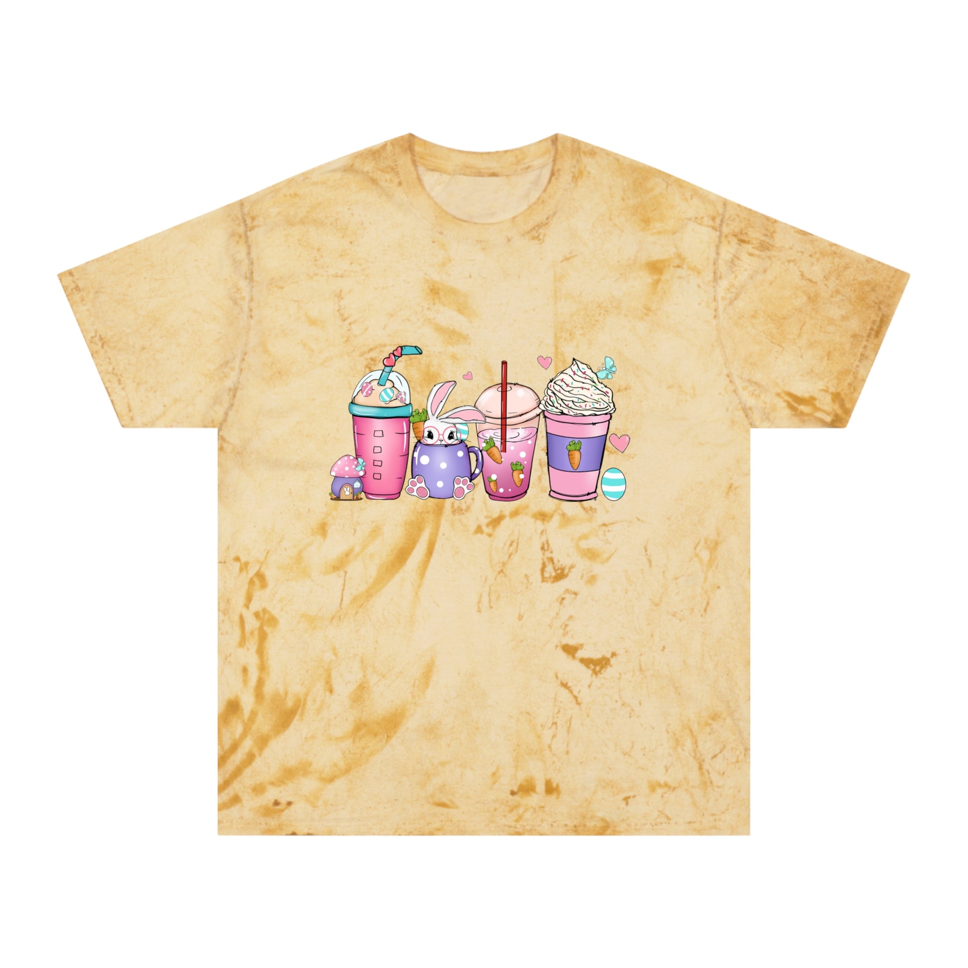 Easter Coffee Unisex Color Blast T-Shirt - TX Threads & Crafts