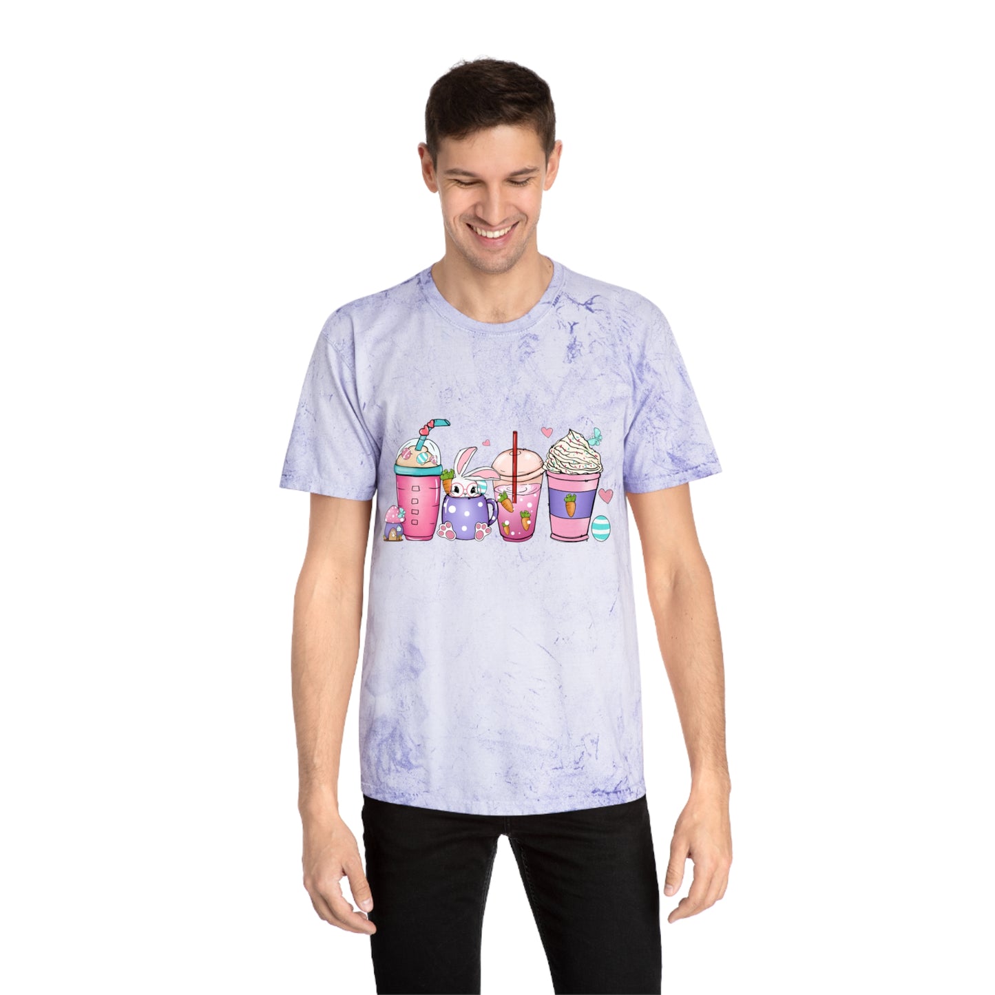 Easter Coffee Unisex Color Blast T-Shirt - TX Threads & Crafts