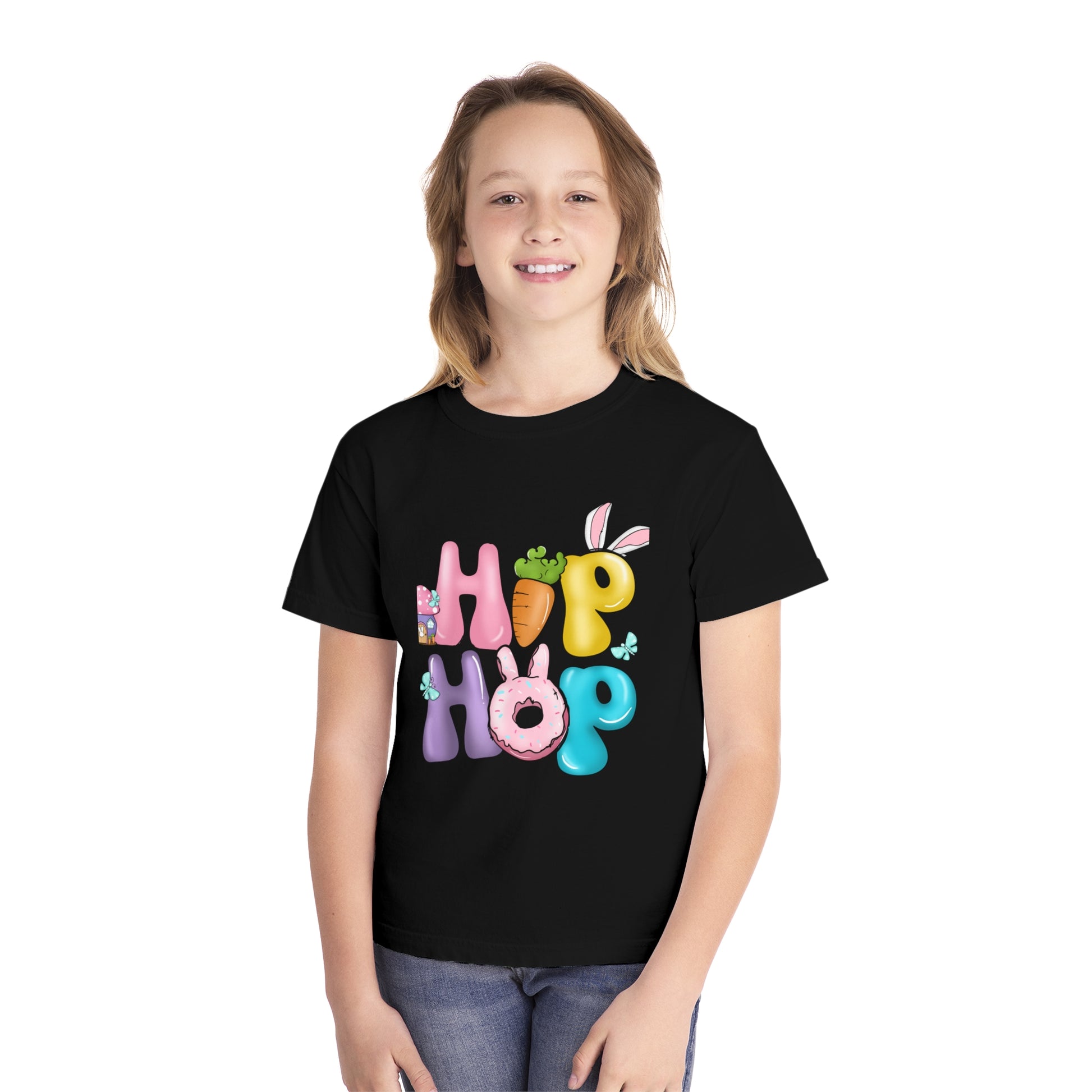 Hip Hop - Youth Midweight Tee - TX Threads & Crafts