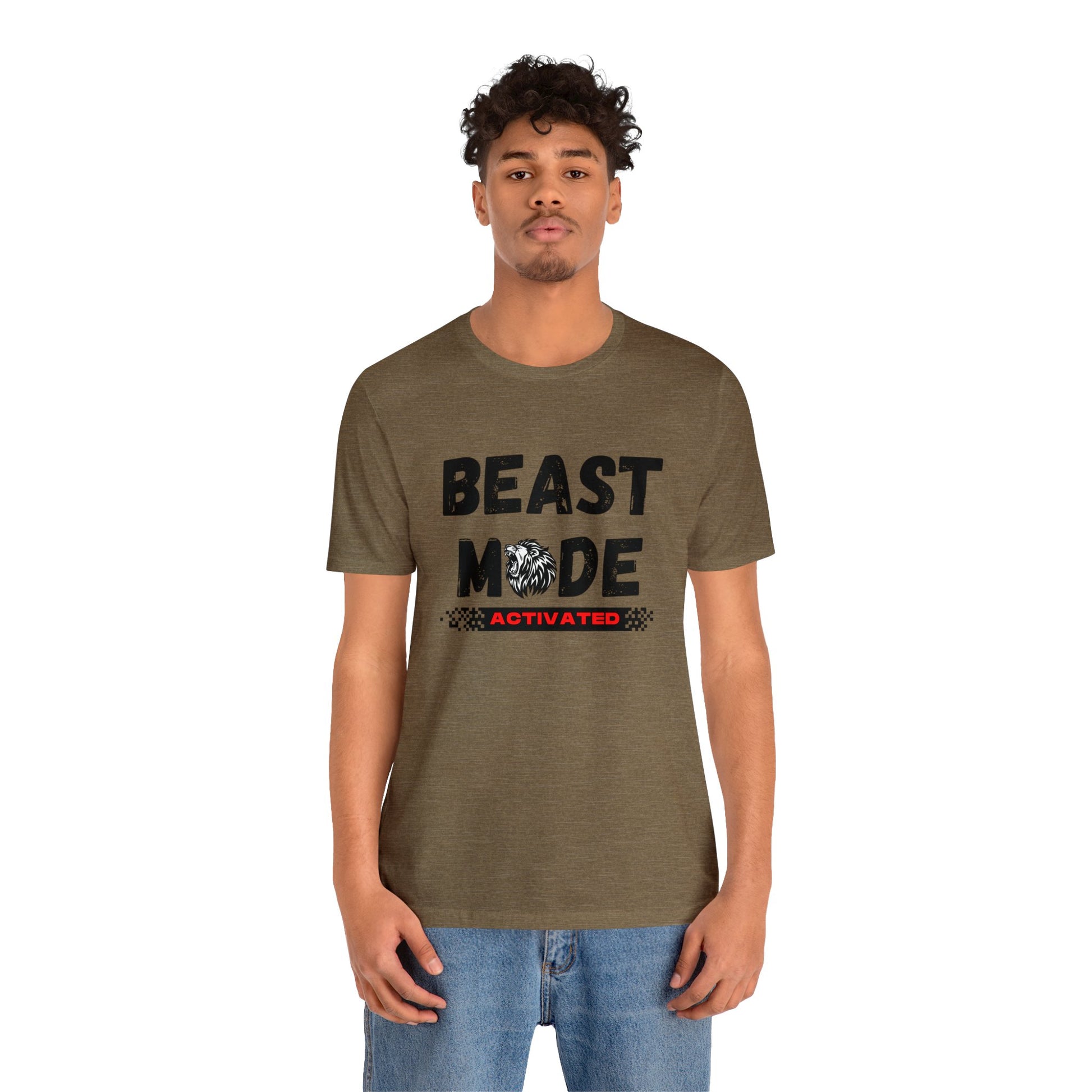 Beast Mode Unisex Jersey Short Sleeve Tee - TX Threads & Crafts