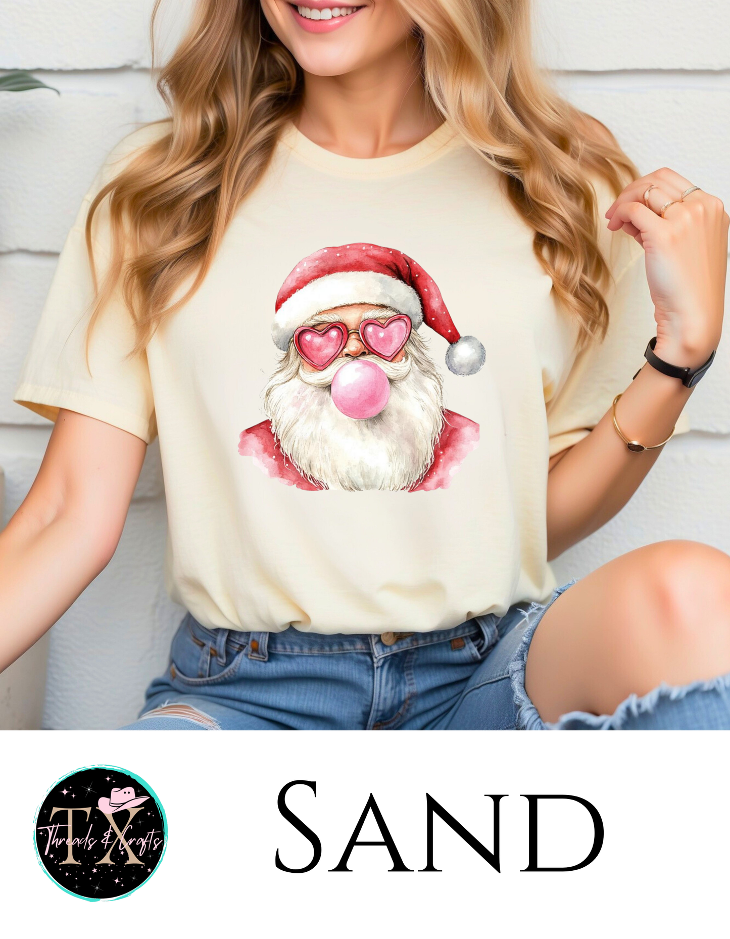 Santa Bubblegum unisex tee