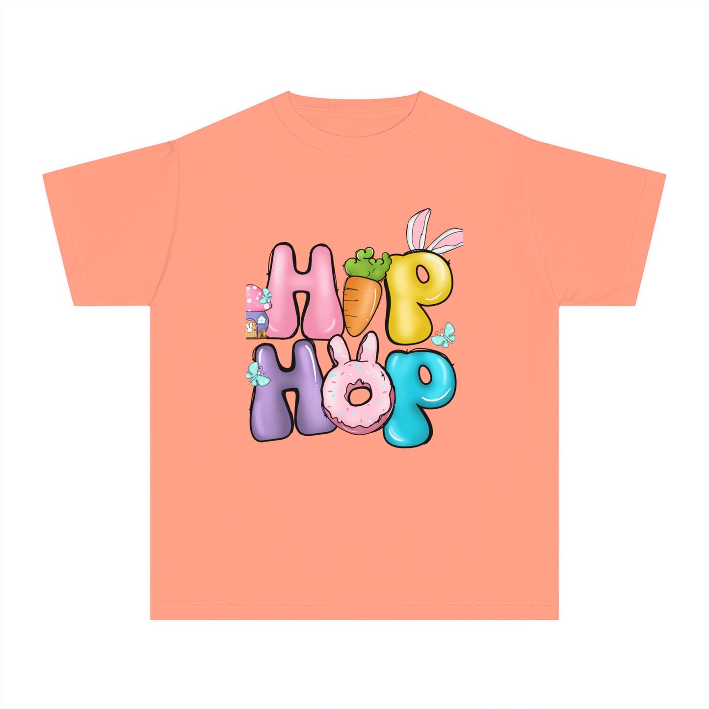 Hip Hop - Youth Midweight Tee - TX Threads & Crafts