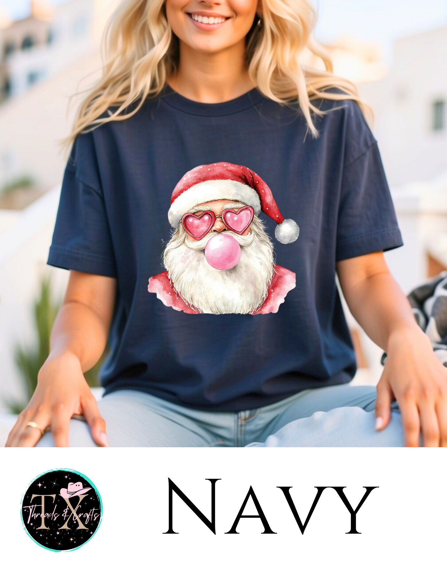 Santa Bubblegum unisex tee