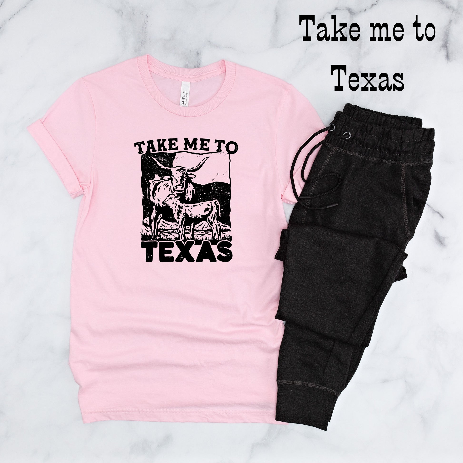 Take Me To Texas unisex tshirt - TX Threads & Crafts