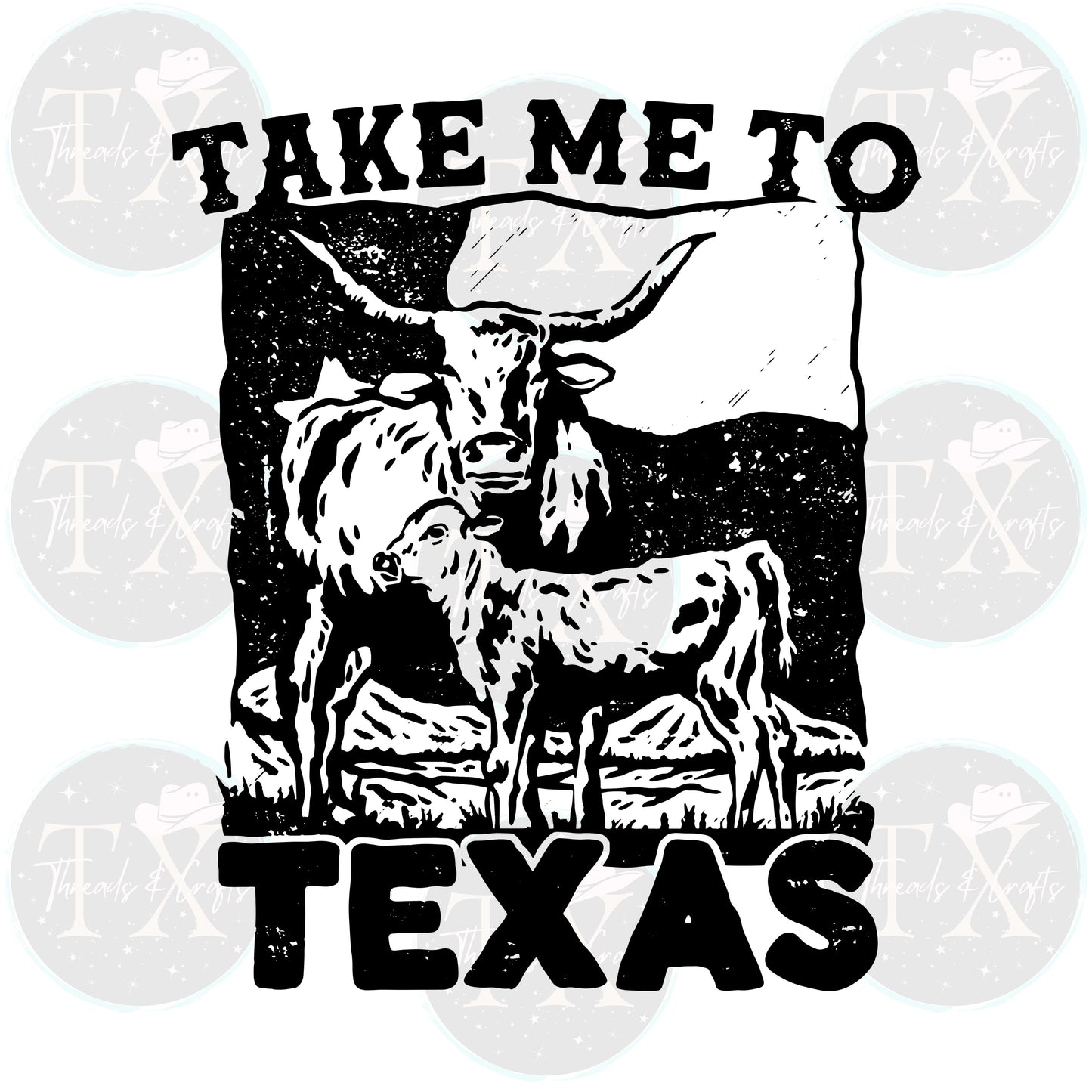 Take Me To Texas unisex tshirt - TX Threads & Crafts