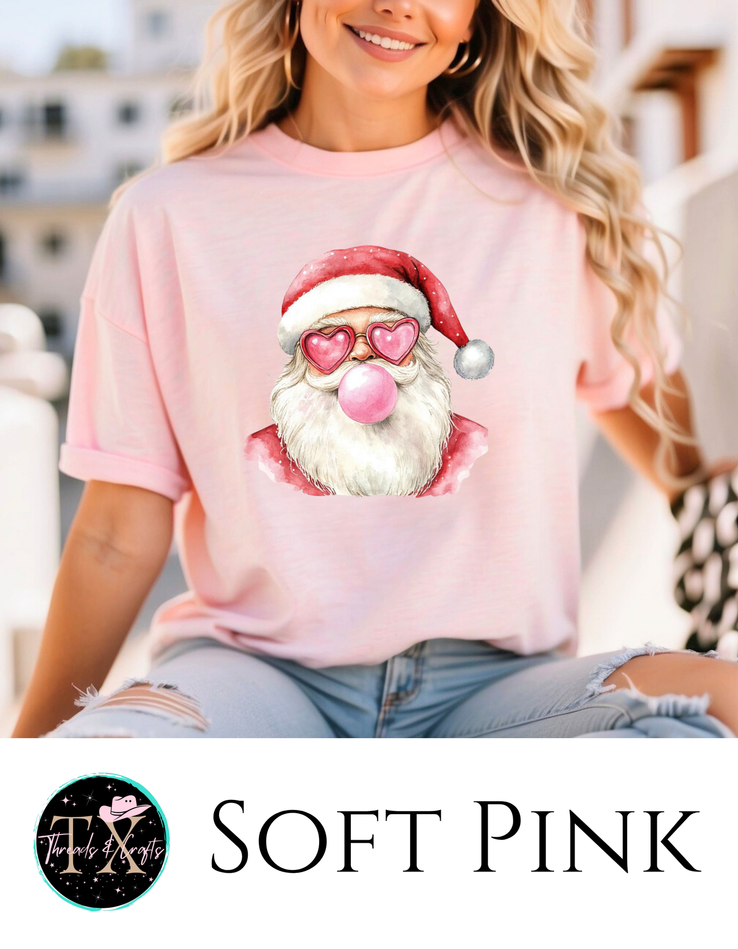 Santa Bubblegum unisex tee