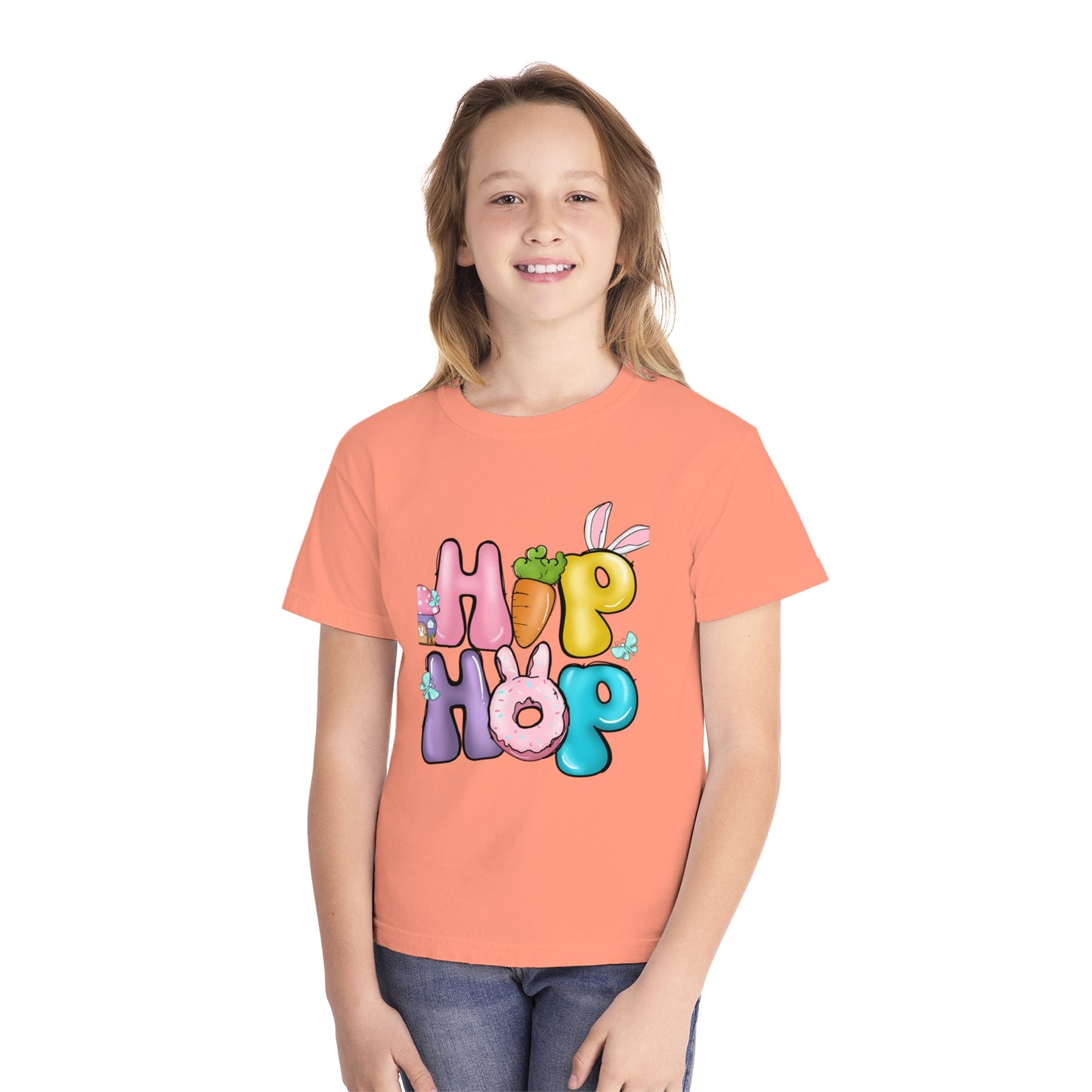 Hip Hop - Youth Midweight Tee - TX Threads & Crafts