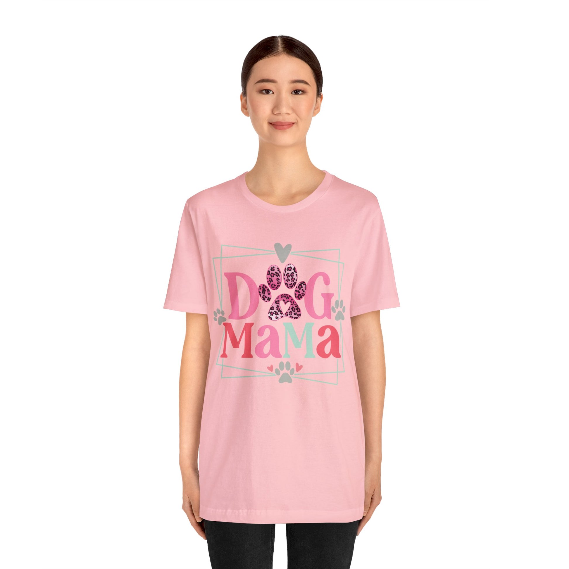 Dog Mama Unisex Jersey Short Sleeve Tee - TX Threads & Crafts