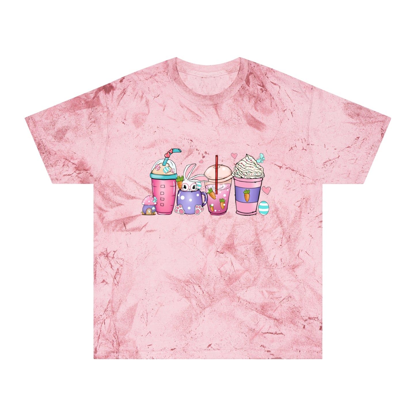 Easter Coffee Unisex Color Blast T-Shirt - TX Threads & Crafts