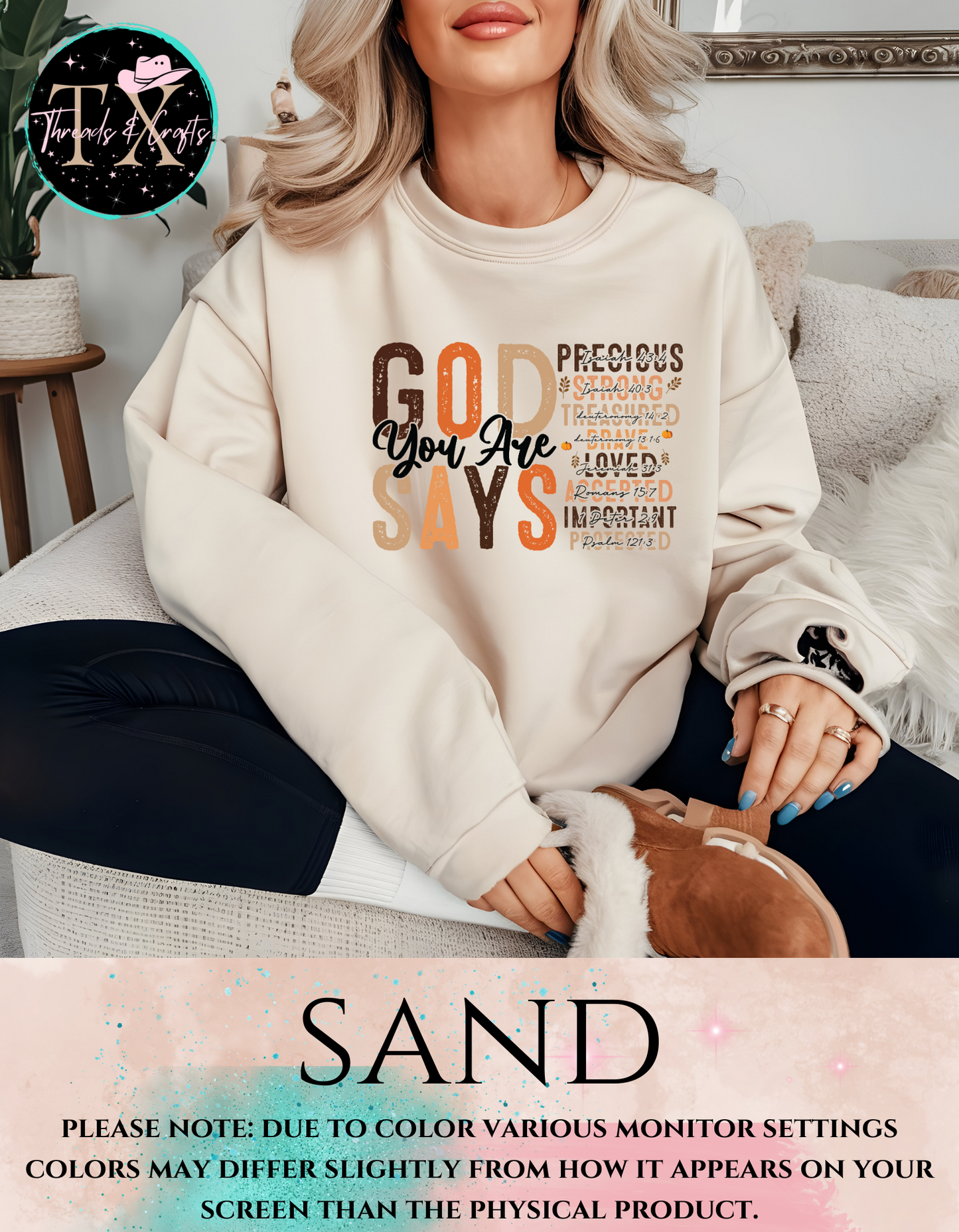 God Says Sweatshirt