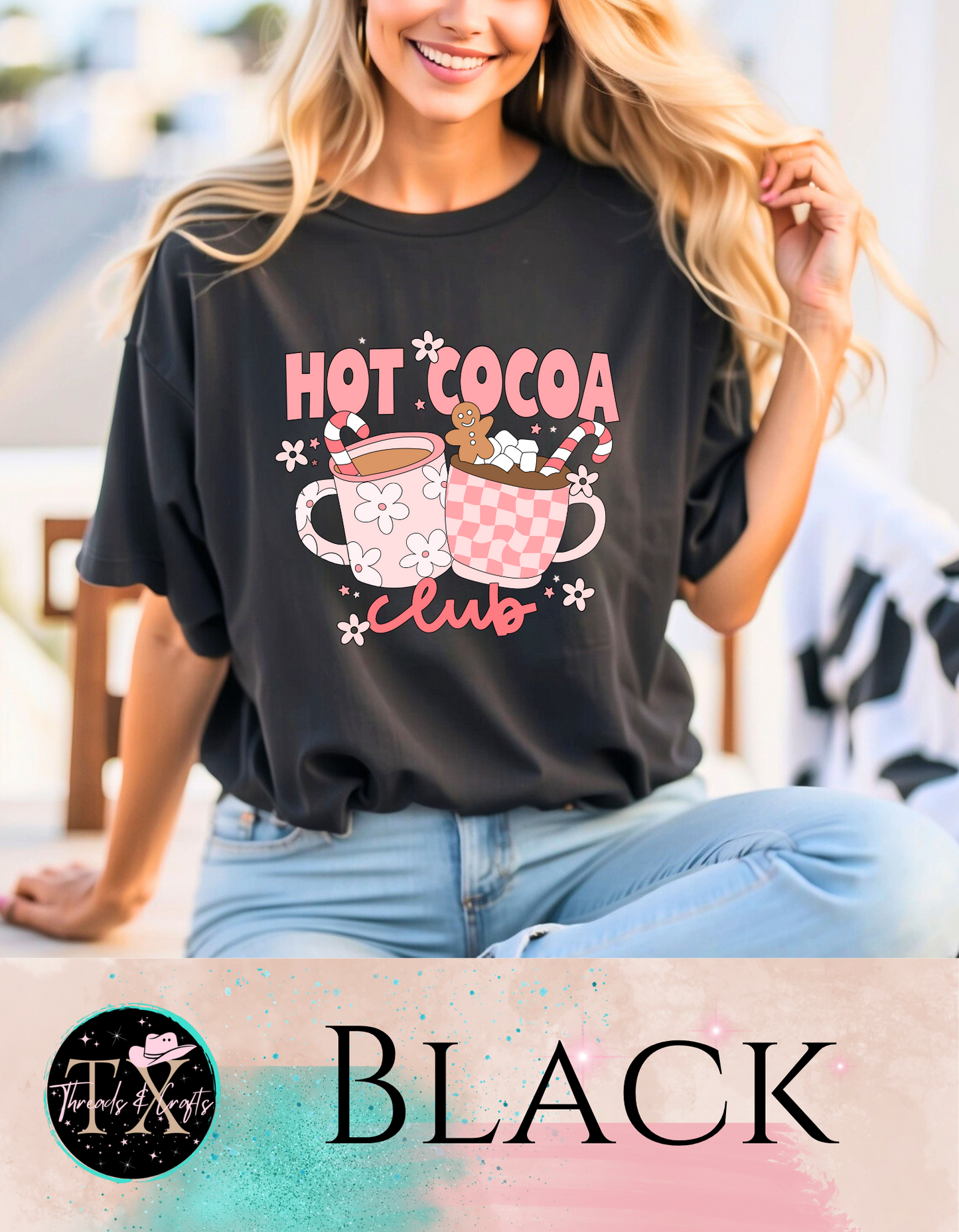 Hot Cocoa Club (unisex tshirt)