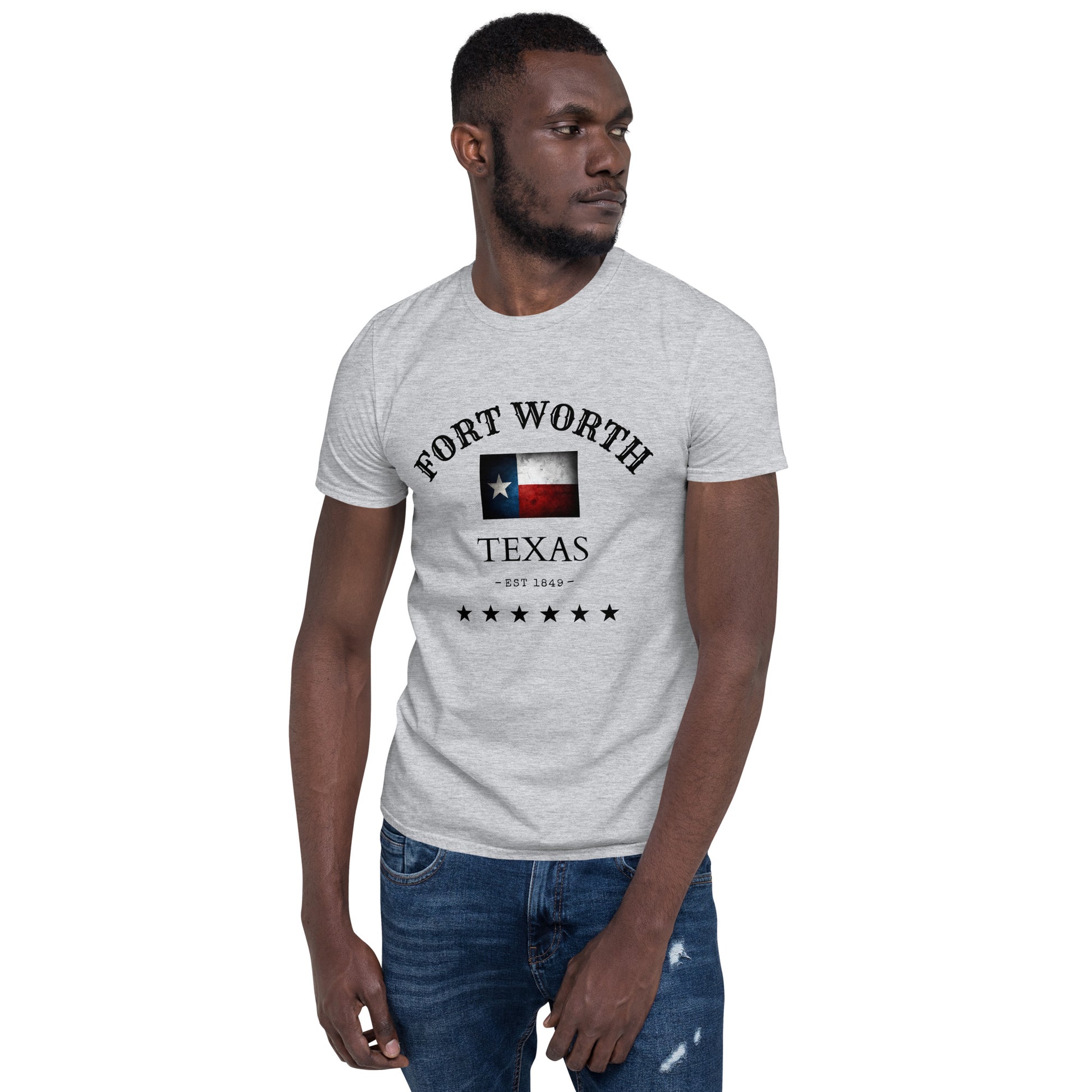 Fort Worth Short-Sleeve Unisex T-Shirt - TX Threads & Crafts