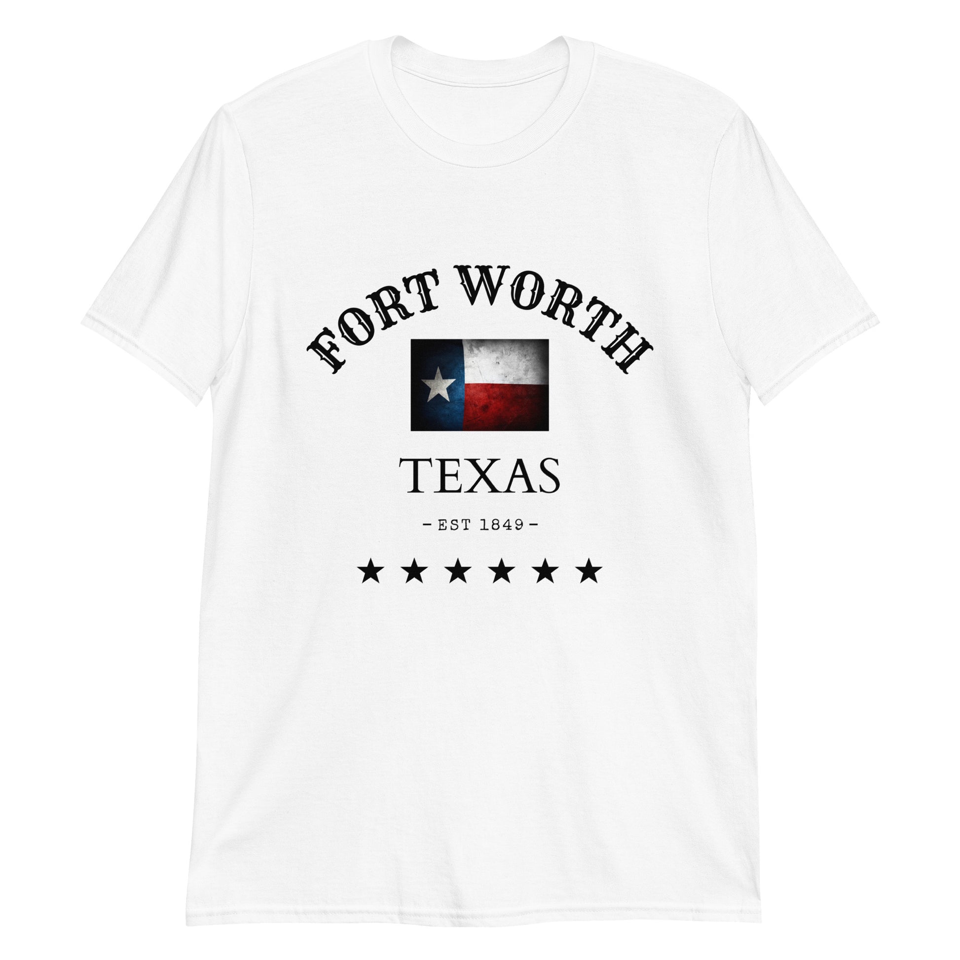 Fort Worth Short-Sleeve Unisex T-Shirt - TX Threads & Crafts