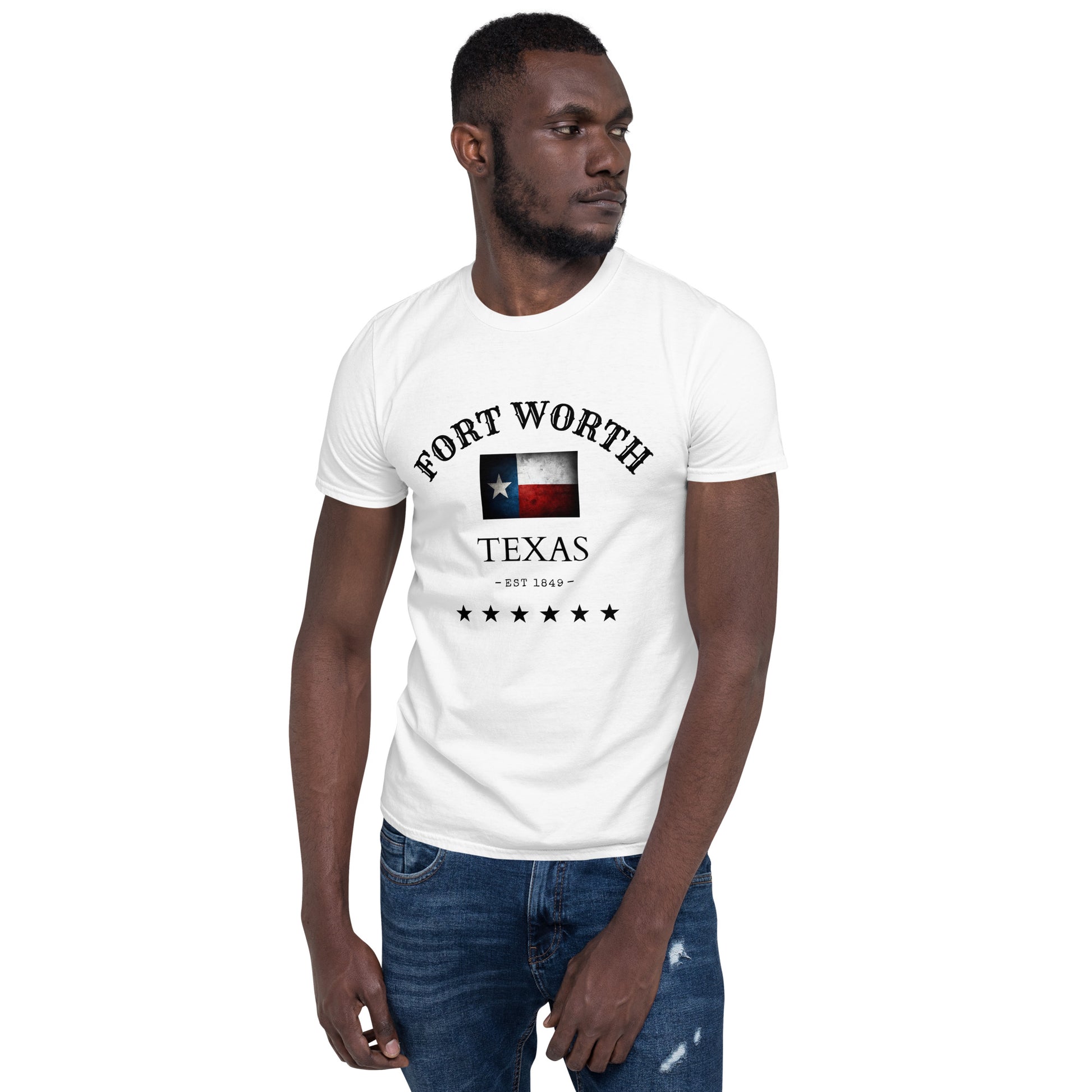 Fort Worth Short-Sleeve Unisex T-Shirt - TX Threads & Crafts