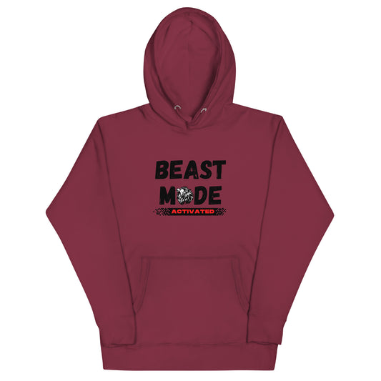 Beast Mode Activated Unisex Hoodie - TX Threads & Crafts