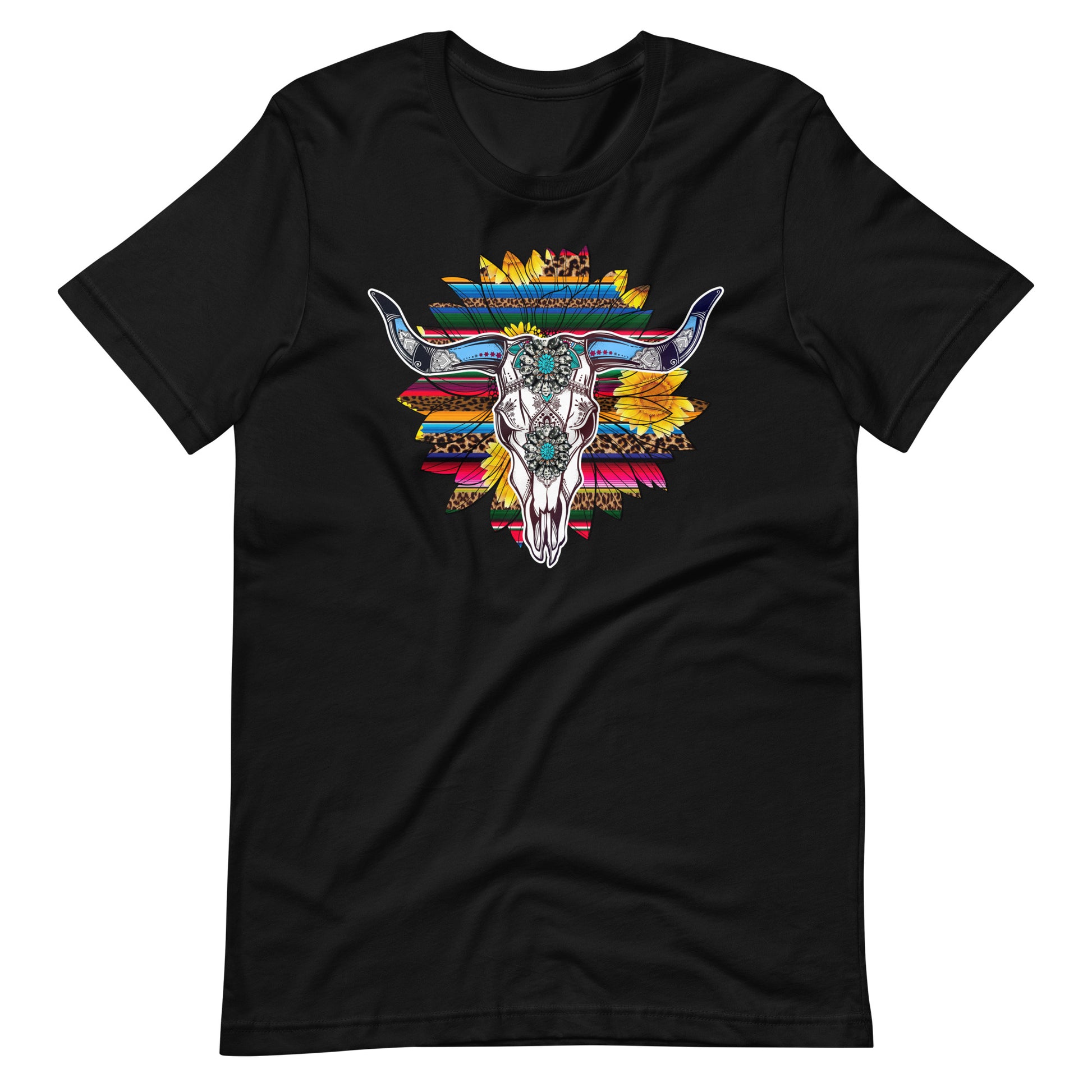 Western Longhorn Unisex t-shirt - TX Threads & Crafts