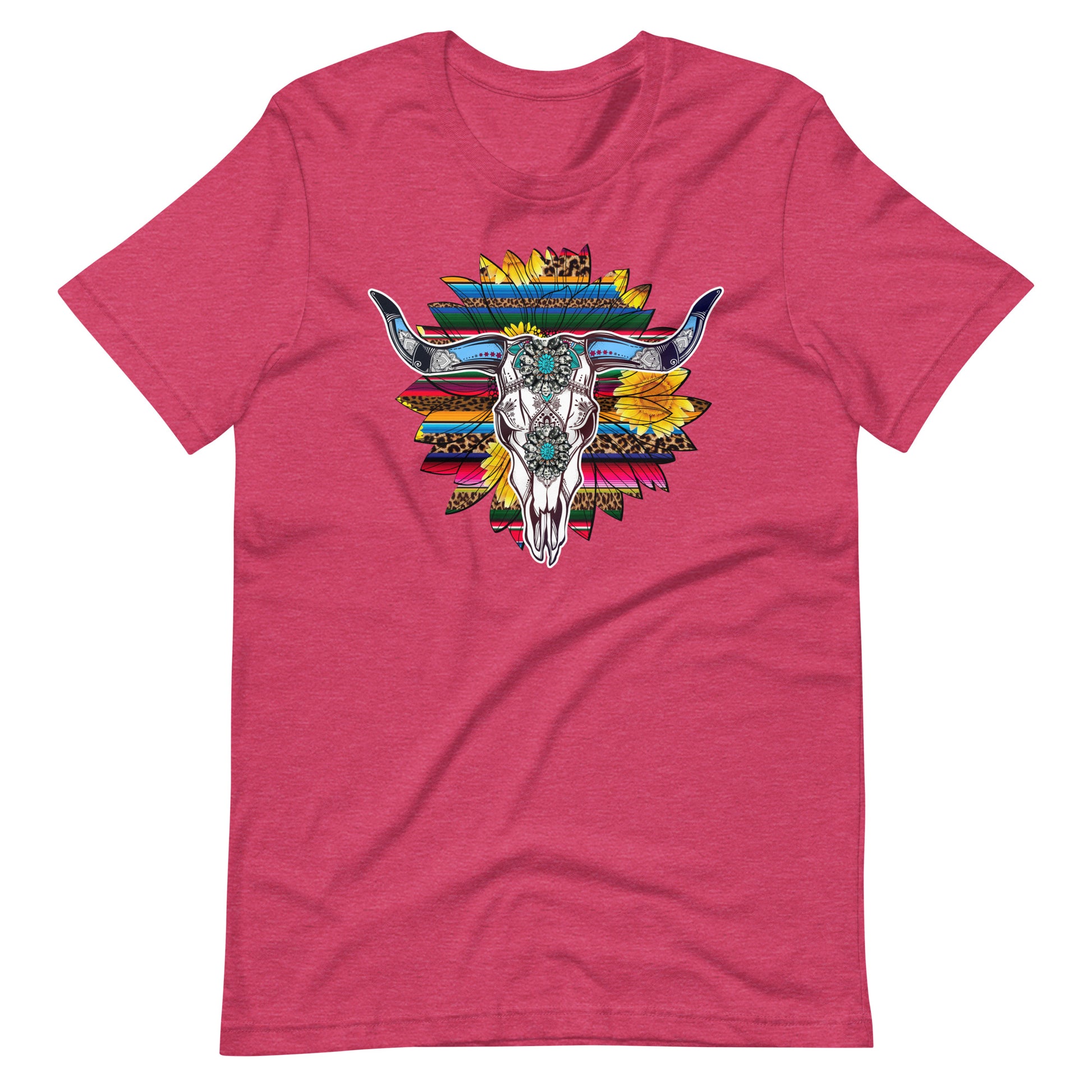 Western Longhorn Unisex t-shirt - TX Threads & Crafts